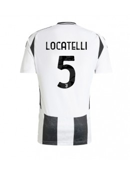 Juventus Manuel Locatelli #5 Domaci Dres 2024-25 Kratak Rukavima